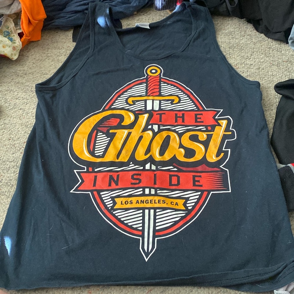 The ghost inside tank